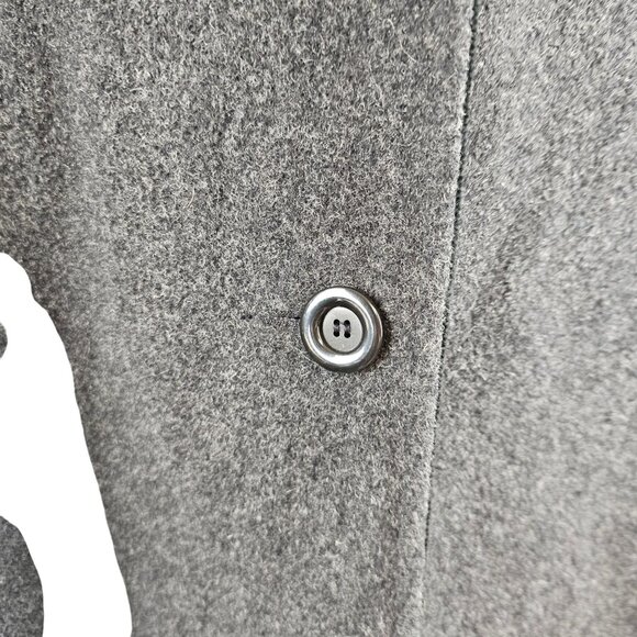 Womens 6 Fall Winter Warm Casual Hooded Dark Gray Black Peacoat Kristen Blake - Picture 10 of 16